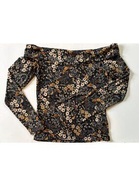 Floral off the shoulder blouse